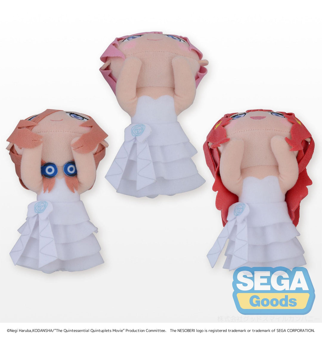 MP Bride Ver. The Quintessential Quintuplets Movie NESOBERI Plush Figure