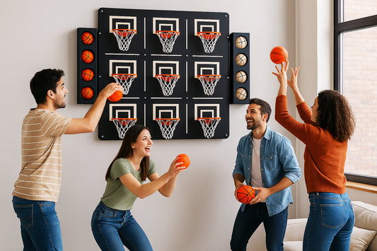 Giant Tic Tac Hoops, alternate view