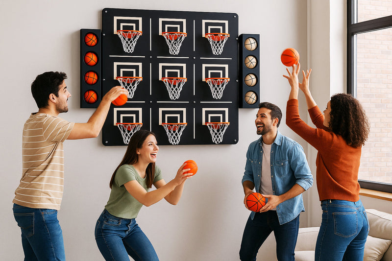Giant Tic Tac Hoops, alternate view