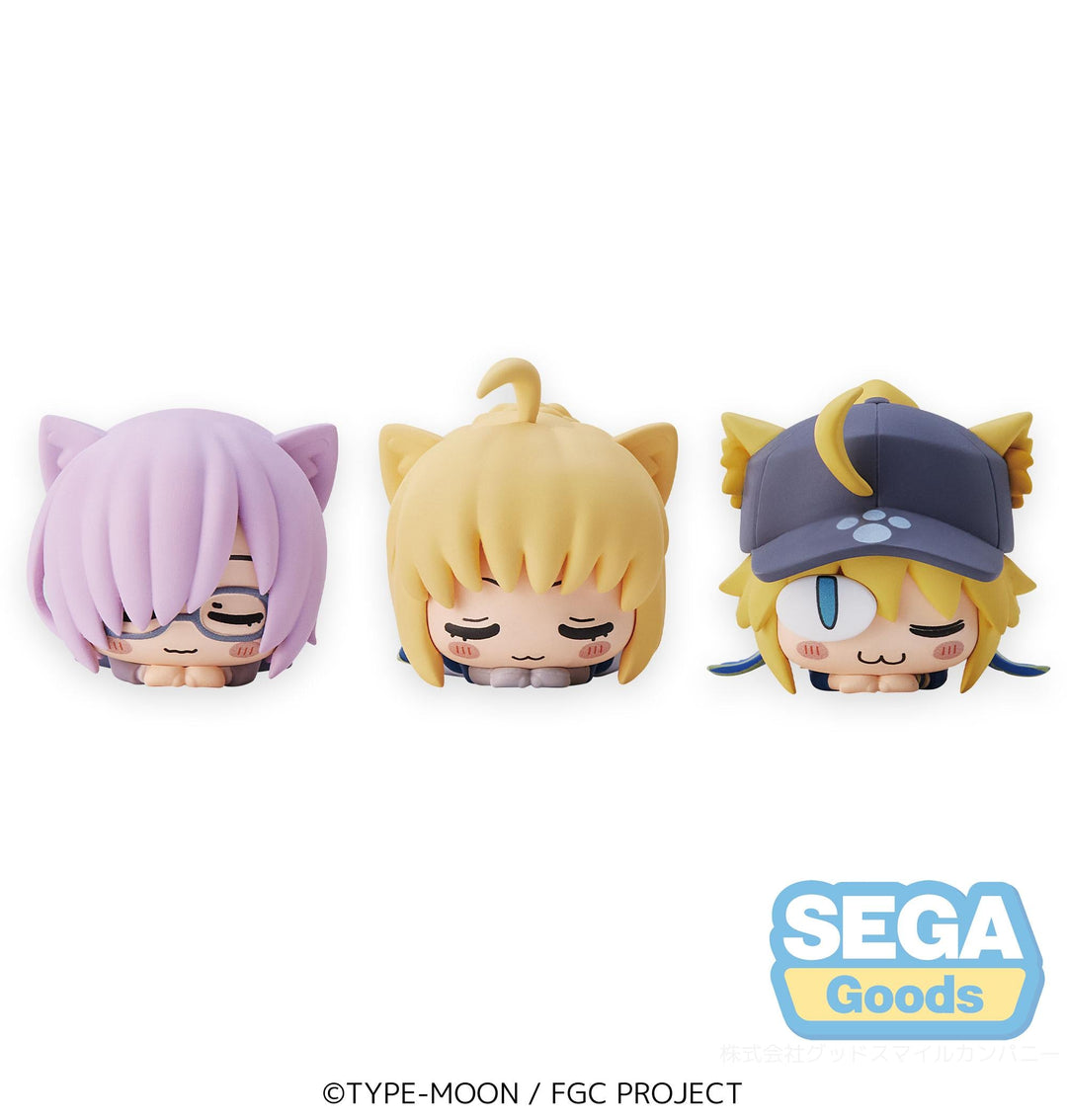 Ohiruneko Mash Kyrielight / Altria Pendragon / Mysterious Cat X Fate/Grand Carnival MP Mini Figure Set