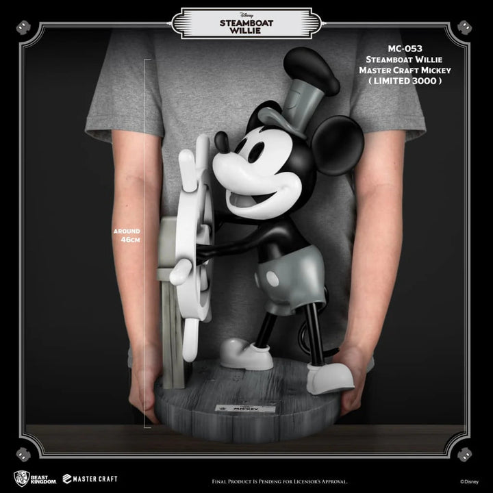 Beast Kingdom Steamboat Willie Master Craft Mickey Mouse 1/4 Scale Limited Edition Statue - Infinity Collectables  - #tag1#