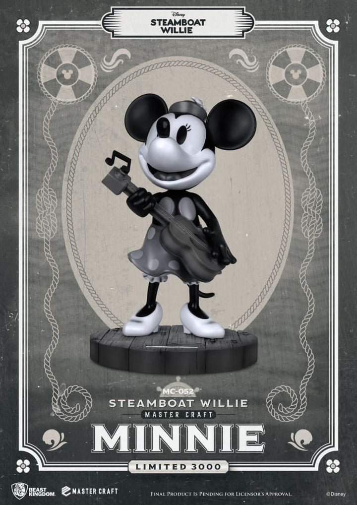 Beast Kingdom Steamboat Willie Master Craft Minnie Mouse 1/4 Scale Limited Edition Statue - Infinity Collectables  - #tag1#