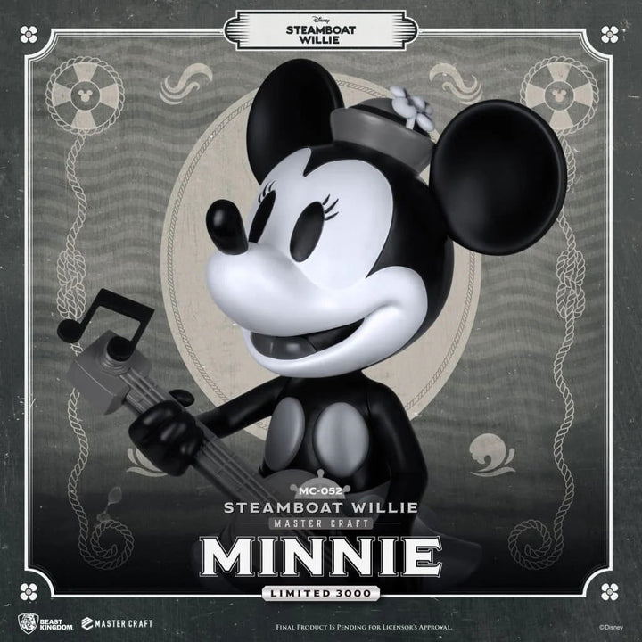 Beast Kingdom Steamboat Willie Master Craft Minnie Mouse 1/4 Scale Limited Edition Statue - Infinity Collectables  - #tag1#