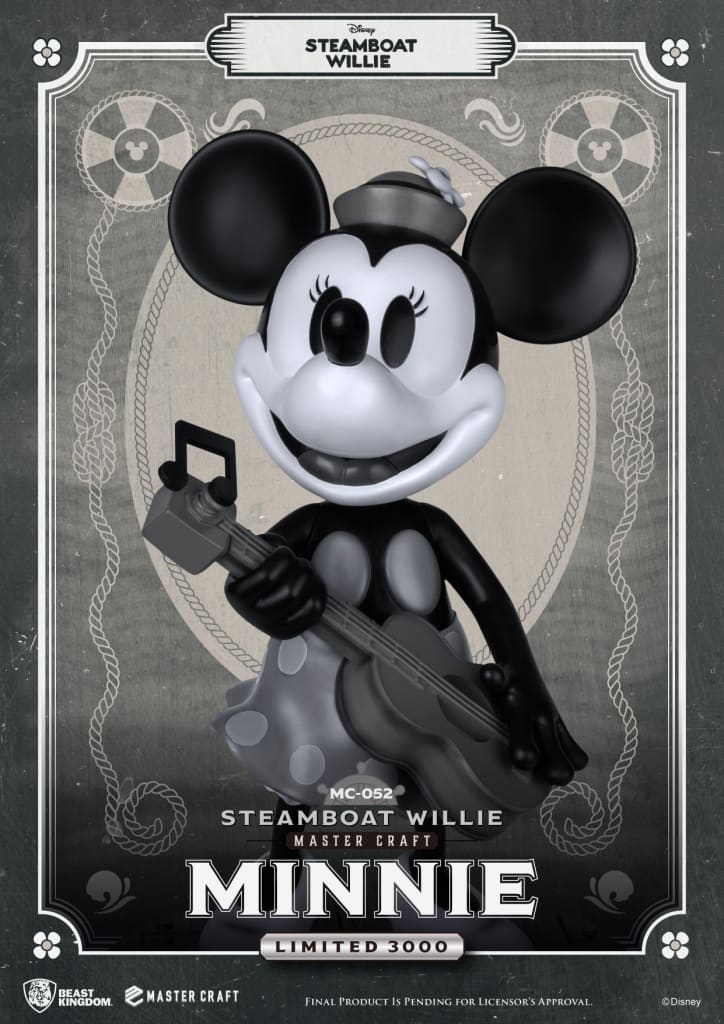 Beast Kingdom Steamboat Willie Master Craft Minnie Mouse 1/4 Scale Limited Edition Statue - Infinity Collectables  - #tag1#