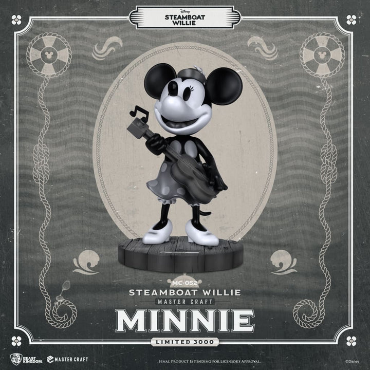 Beast Kingdom Steamboat Willie Master Craft Minnie Mouse 1/4 Scale Limited Edition Statue - Infinity Collectables  - #tag1#