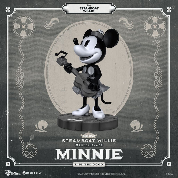 Beast Kingdom Steamboat Willie Master Craft Minnie Mouse 1/4 Scale Limited Edition Statue - Infinity Collectables  - #tag1#