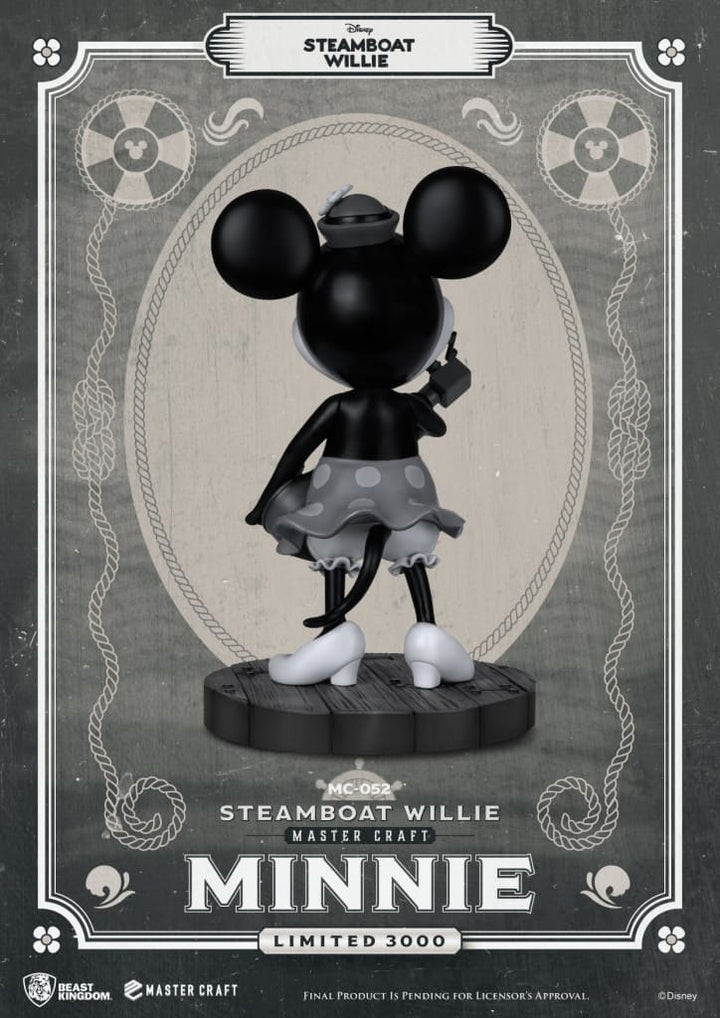 Beast Kingdom Steamboat Willie Master Craft Minnie Mouse 1/4 Scale Limited Edition Statue - Infinity Collectables  - #tag1#