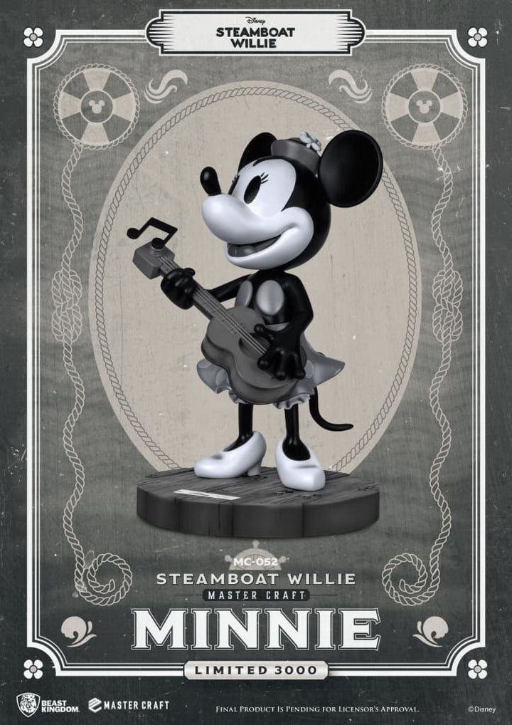 Beast Kingdom Steamboat Willie Master Craft Minnie Mouse 1/4 Scale Limited Edition Statue - Infinity Collectables  - #tag1#