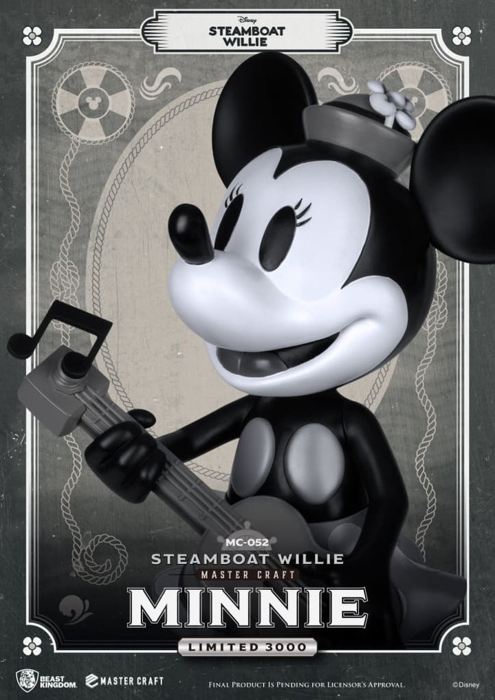 Beast Kingdom Steamboat Willie Master Craft Minnie Mouse 1/4 Scale Limited Edition Statue - Infinity Collectables  - #tag1#