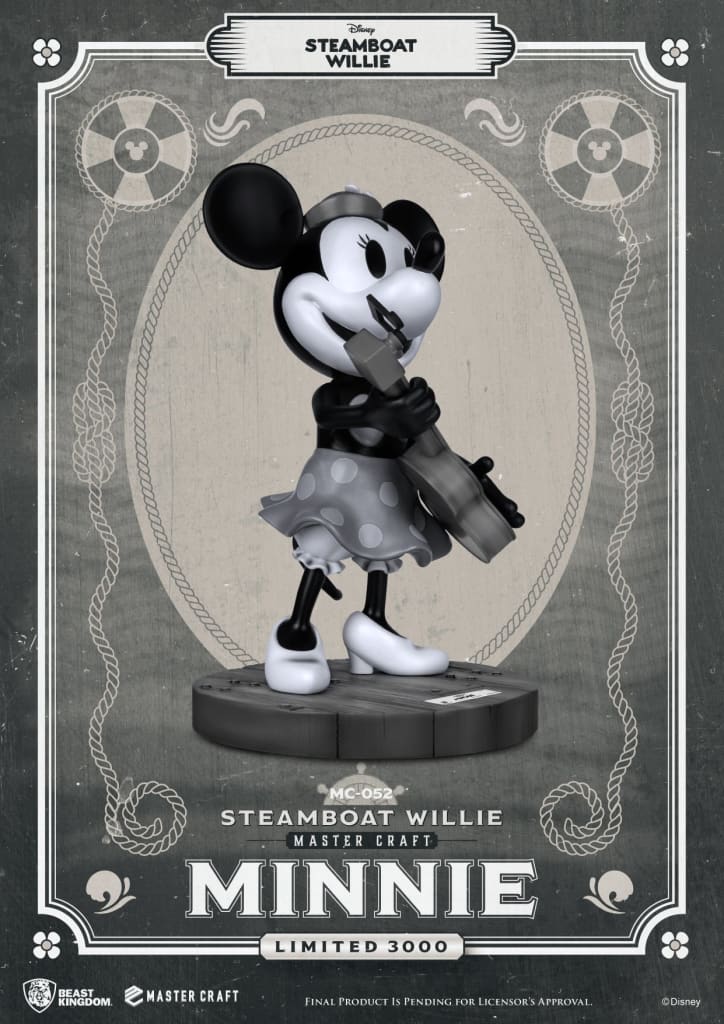 Beast Kingdom Steamboat Willie Master Craft Minnie Mouse 1/4 Scale Limited Edition Statue - Infinity Collectables  - #tag1#