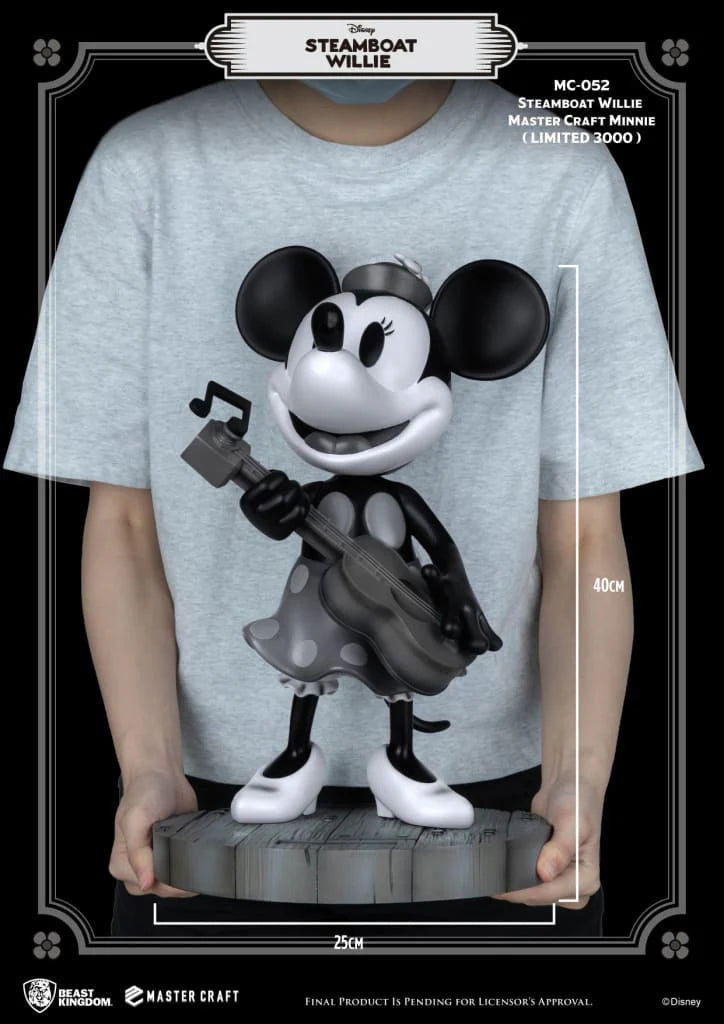 Beast Kingdom Steamboat Willie Master Craft Minnie Mouse 1/4 Scale Limited Edition Statue - Infinity Collectables  - #tag1#