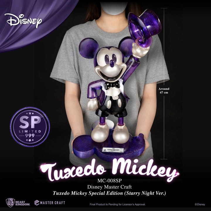 Beast Kingdom Disney Tuxedo Mickey Special Edition (Starry Night Ver.) 1/4 Scale Master Craft Limited Edition Statue - Infinity Collectables  - #tag1#