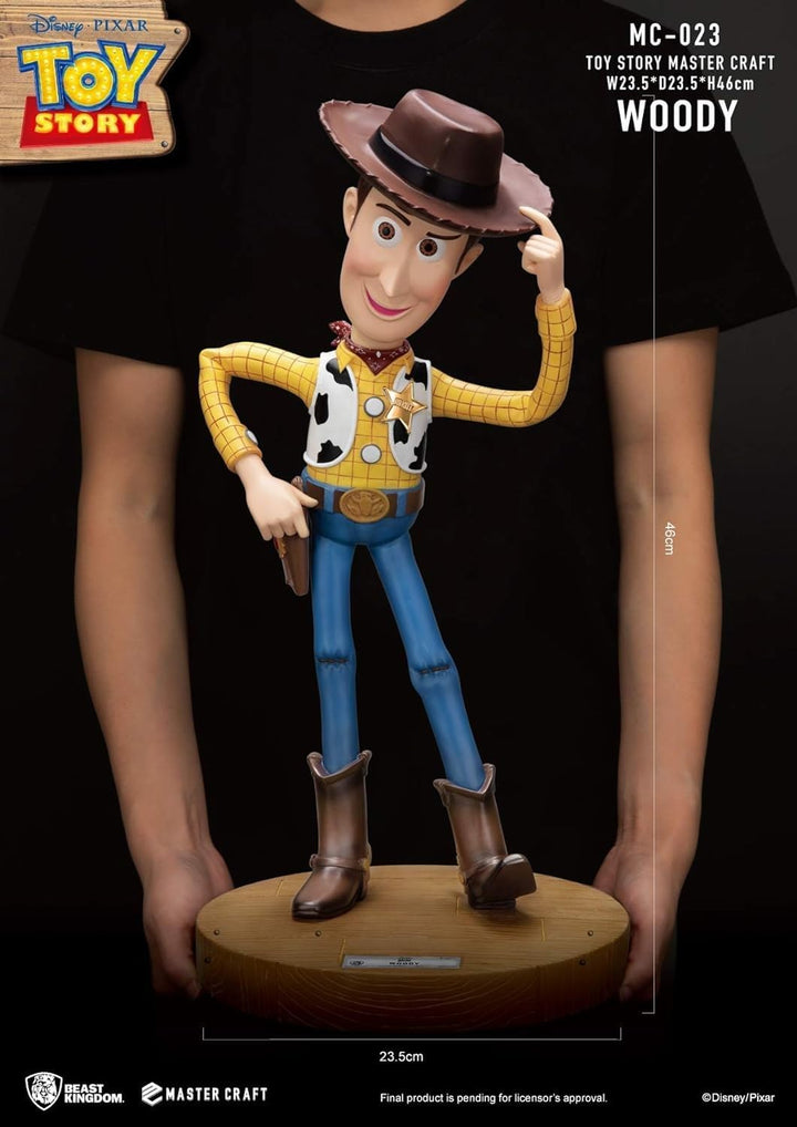 Beast Kingdom Disney Pixar Toy Story Woody Master Craft 1/4 Scale Statue - Infinity Collectables  - #tag1#