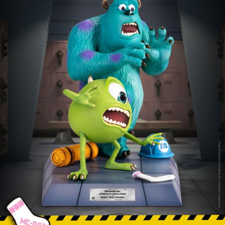 Beast Kingdom Monsters Inc. Master Craft James P. Sullivan & Mike Wazowski 1/4 Scale Statue - Infinity Collectables  - #tag1#