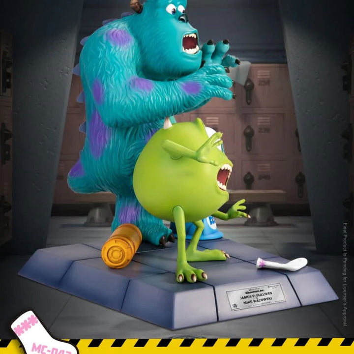 Beast Kingdom Monsters Inc. Master Craft James P. Sullivan & Mike Wazowski 1/4 Scale Statue - Infinity Collectables  - #tag1#