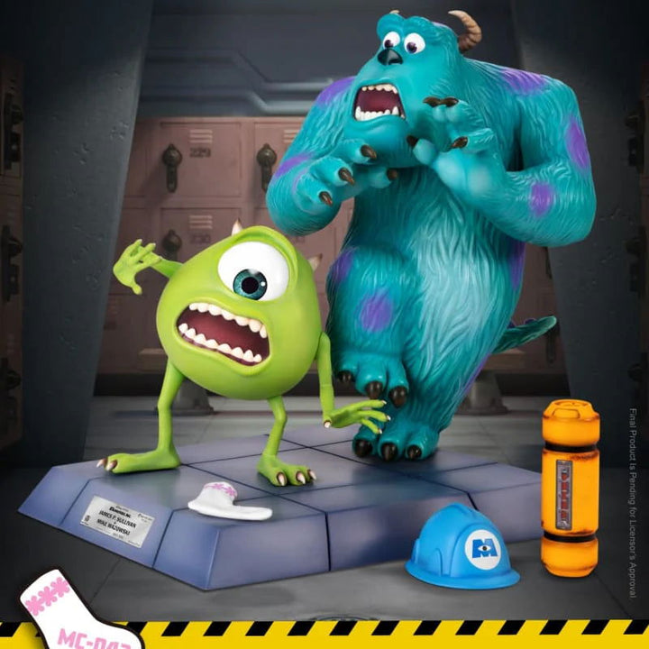 Beast Kingdom Monsters Inc. Master Craft James P. Sullivan & Mike Wazowski 1/4 Scale Statue - Infinity Collectables  - #tag1#