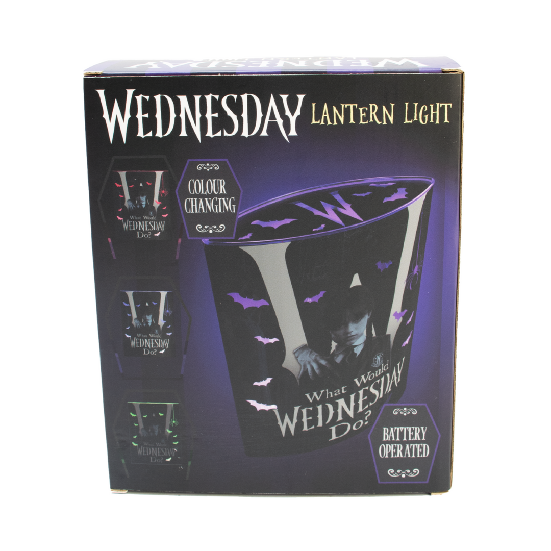 Wednesday Colour Changing Lantern Light