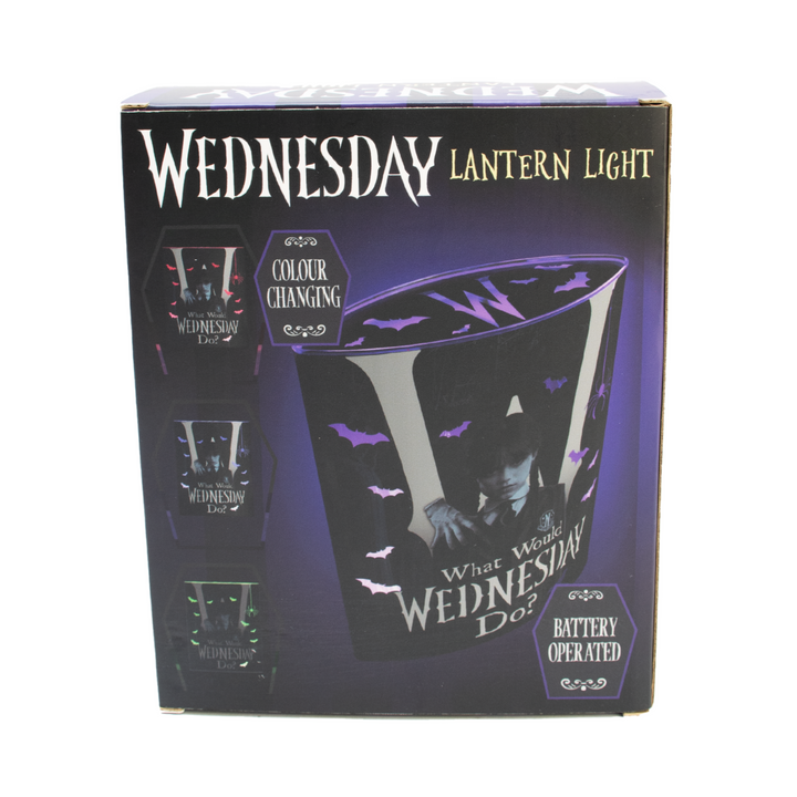 Wednesday Colour Changing Lantern Light