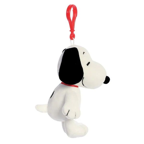 Peanuts 4.5 Snoopy Key clip, side angle