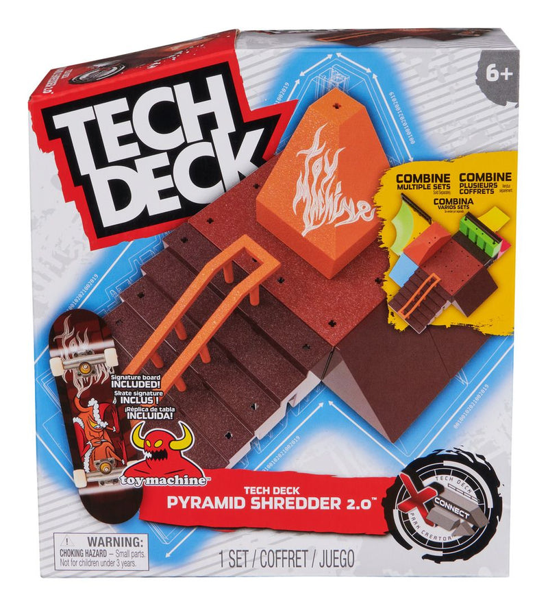 Tech Deck X-Connect Toy Machine Pyramid Shredder - Image