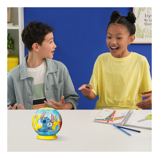 Stitch 72 Piece 3D Puzzle Ball - Image