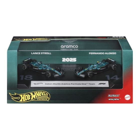 Hot Wheels Premium F1 2-Pack: Aston Martin