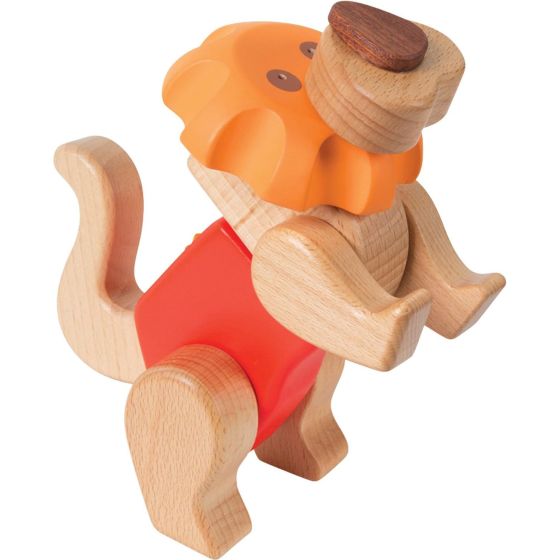 Small Foot Wooden Dino Lion