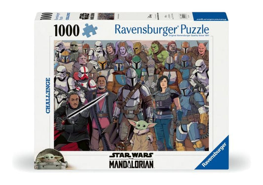 Challenge The Mandalorian 1000 Piece Jigsaw Puzzle