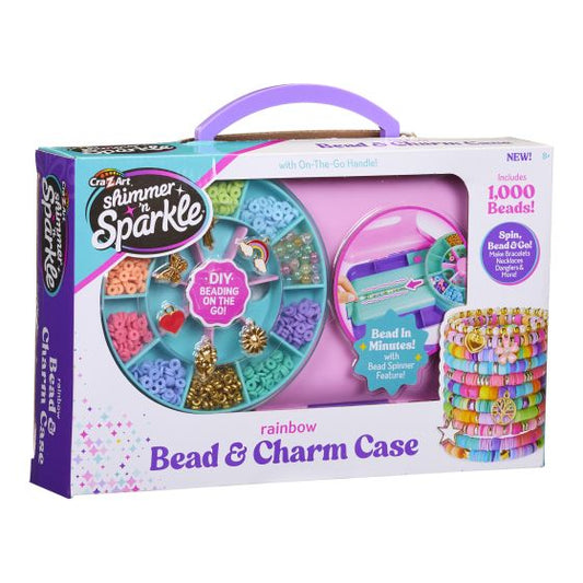 Shimmer N Sparkle ABC Bead & Charm Case