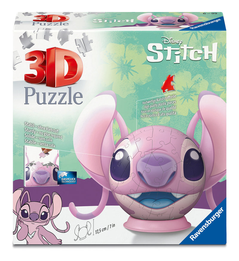 Angel with Ears 72 Piece 3D Puzzle Ball