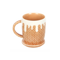Waffle Mug and Coaster Set