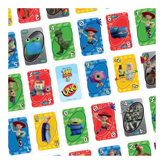 Disney and Pixar Toy Story 5 UNO Card Game