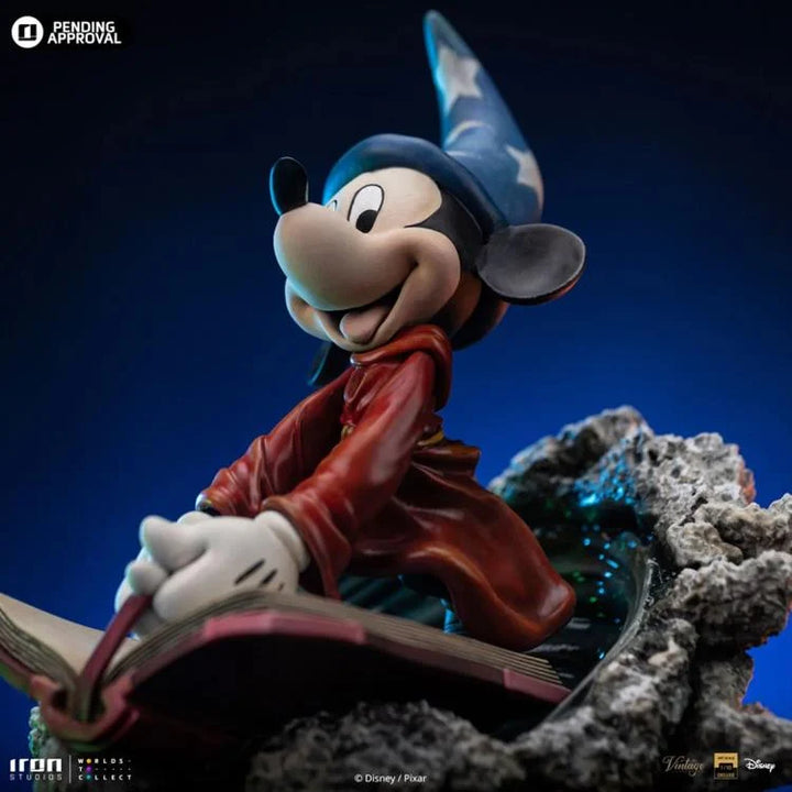 Iron Studios Disney Fantasia Sorcerer Mickey 1/10 Deluxe Art Scale Limited Edition Statue