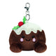 Palm Pals 4" Carol Christmas Pudding Keyring