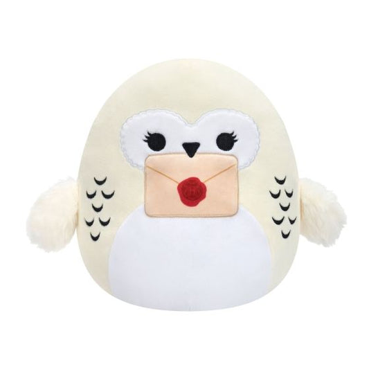 Squishmallows 8in Harry Potter Hedwig withletter