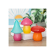 Set of 3 Mushroom Shaped Candles