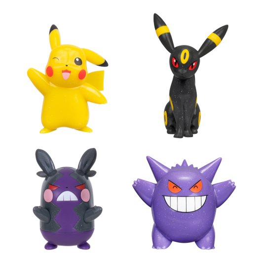 Pokemon - Glitter 3" Battle Figures - 30th Anniversary