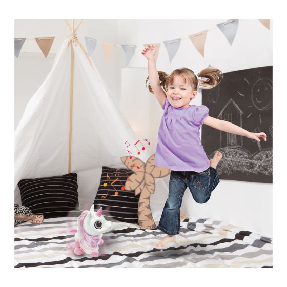 Power Unicorn Mini Unicorn Robot With Lights & Sounds