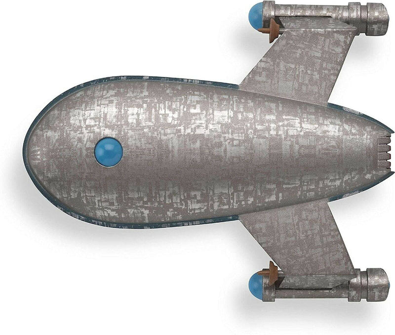 Harry Mudd's Class-J Starship Die-Cast Model (Eaglemoss / Star Trek), in display