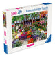 Flower Market, France 500 Piece Jigsaw Puzzle