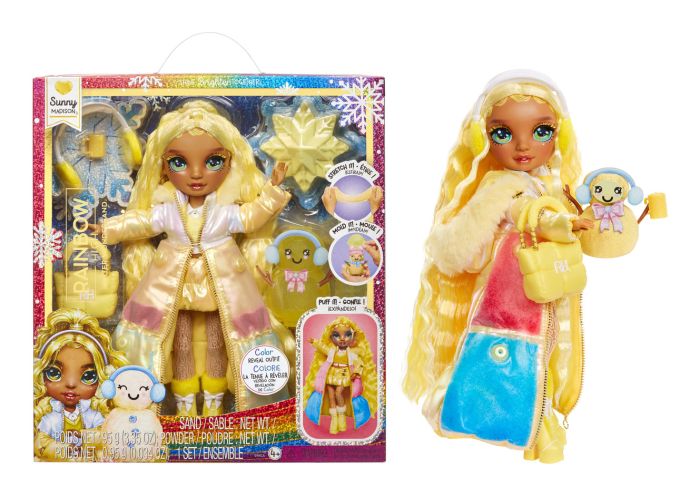Rainbow High Winter Wonderland Doll Sunny