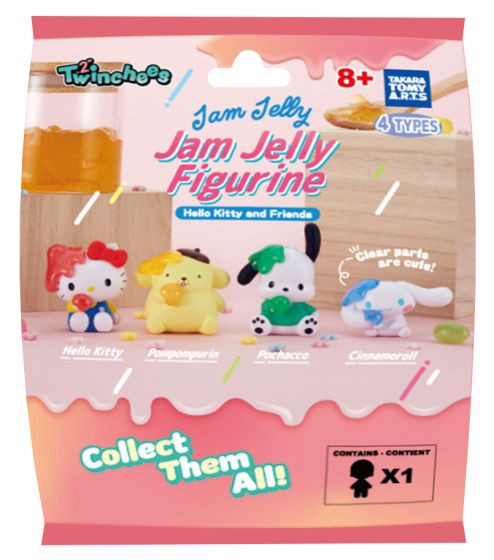 Twinchees Hello Kitty & Friends Jam Jelly Figurines