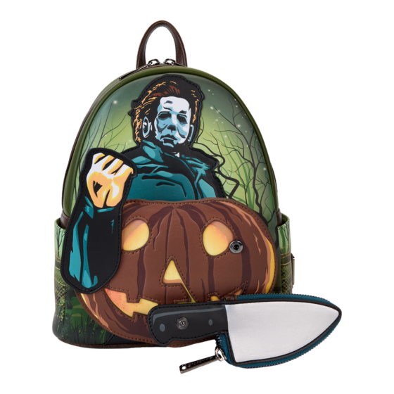 Loungefly - Michael Myers Pumpkin Glow Mini Backpack