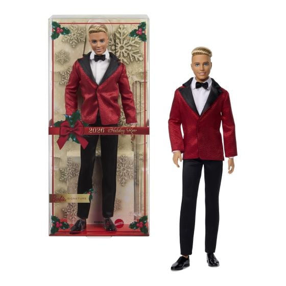 Barbie Signature 2026 Holiday Blonde Ken
