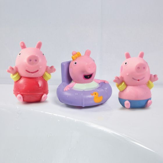 Peppa, George & Evie Bath Squirters