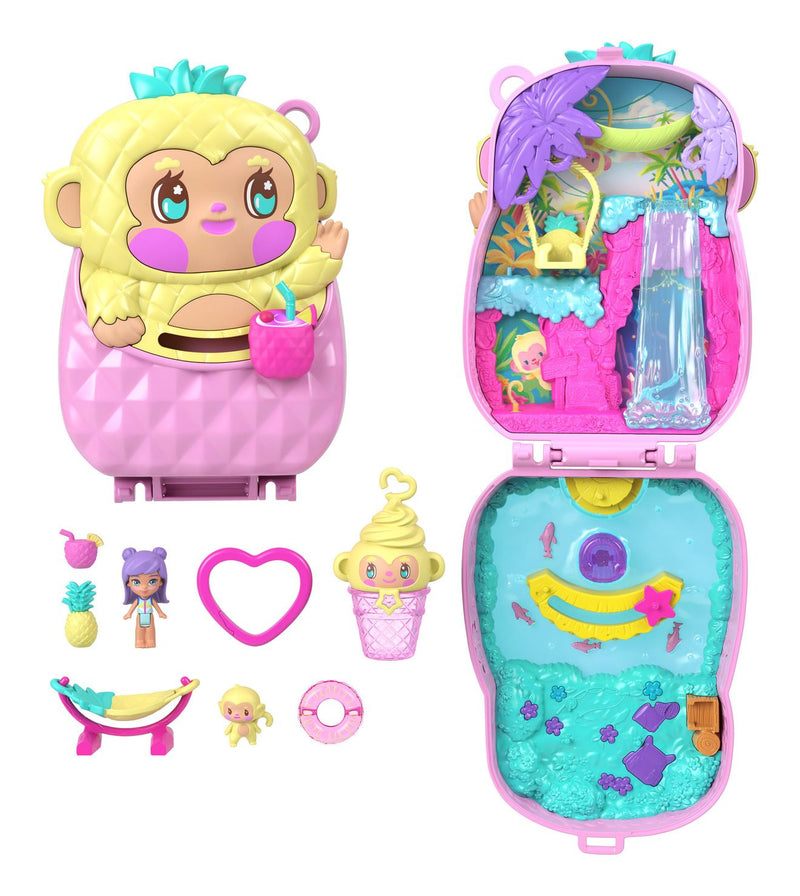 Polly Pocket Pineapple Monkey Compact - Image