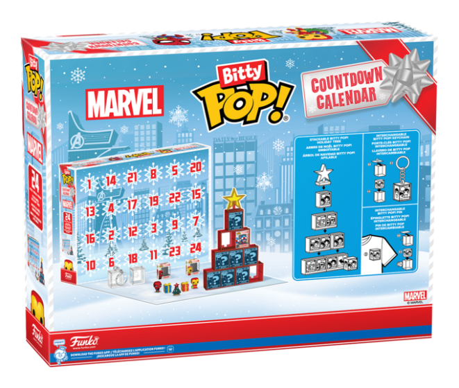 Marvel Comics Advent Countdown Calendar Funko Bitty Pop! Vinyl Figure