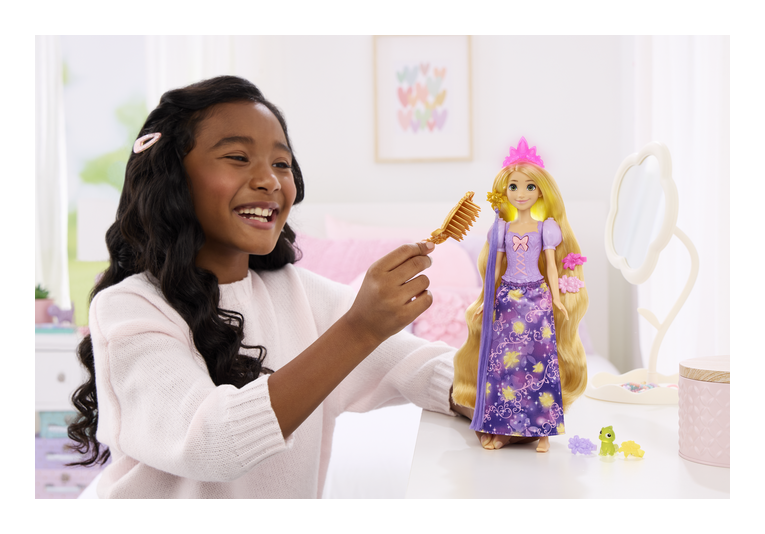 Disney Princess Magical Hair Rapunzel Fashion Doll - Image