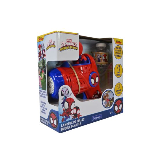 Spidey & His Amazing Friends Bubble Gun With Light & Sound Effects