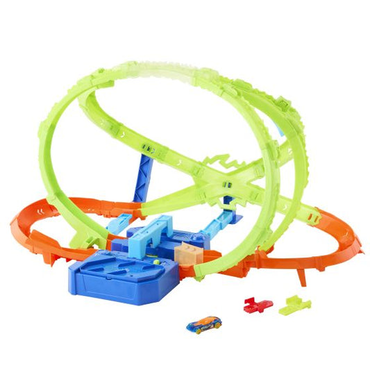 Hot Wheels Stunt Tracks Hypersphere Crash